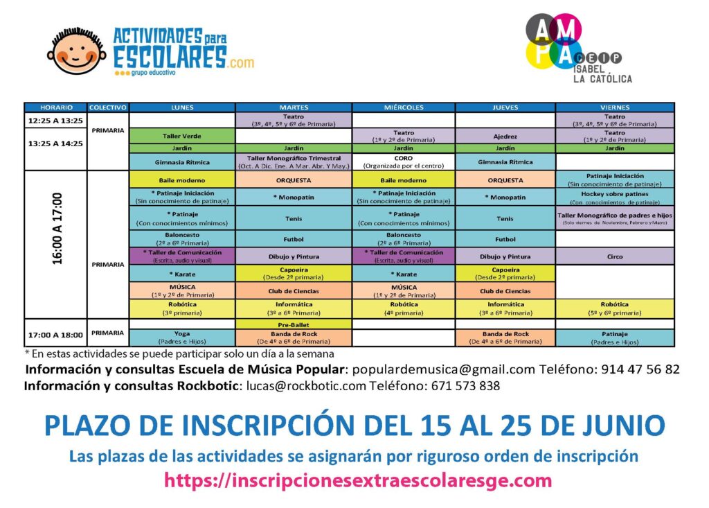 cartel_calendario_primaria_2017-18 ENVIADO FAMILIAS